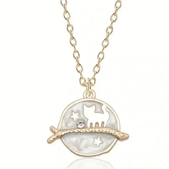 2 LEFT! Cute Cat Pendant Necklace - Picture 3 of 3